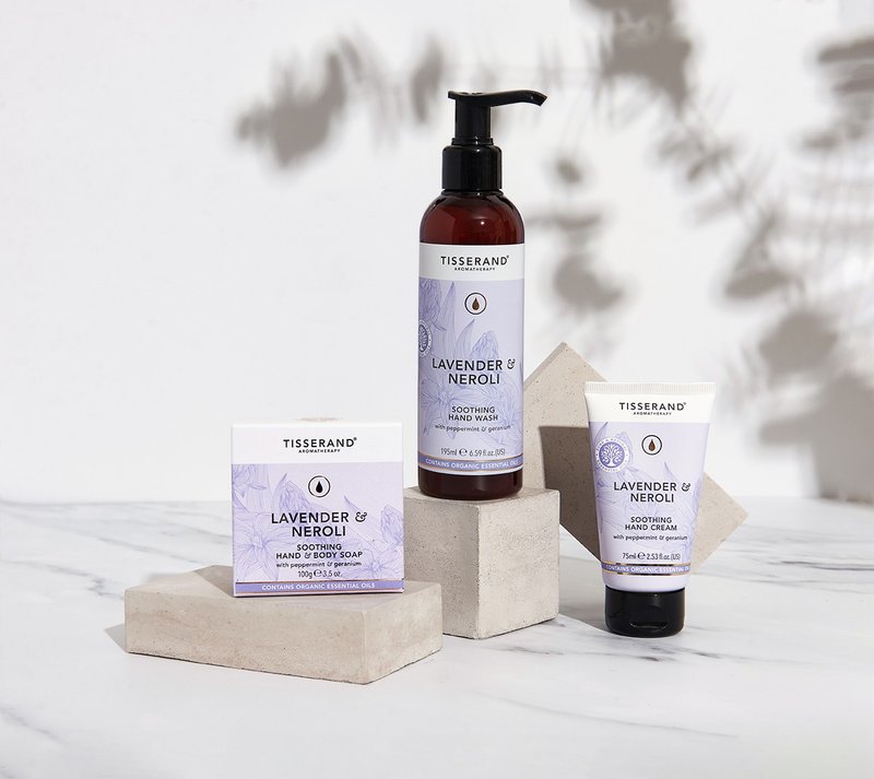 [Vitality Mommy Gift Box] Lavender and Neroli Hand Care Set-Cleansing Lotion, Hand Cream, Soap - Travel Kits & Cases - Essential Oils 