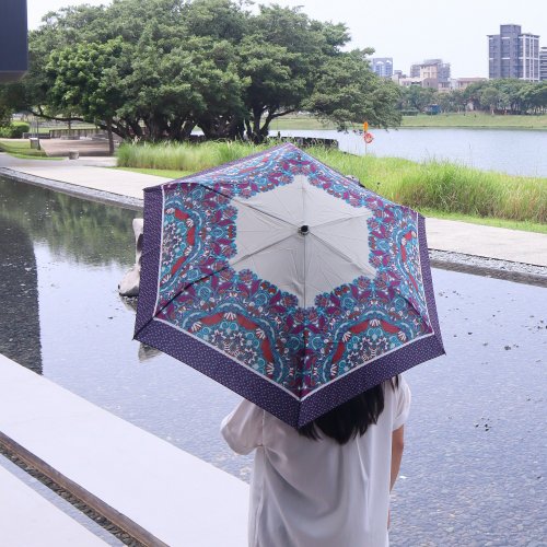 Envirosax Taiwan ENVIROSAX 晴雨兩用輕便折疊傘─孔雀