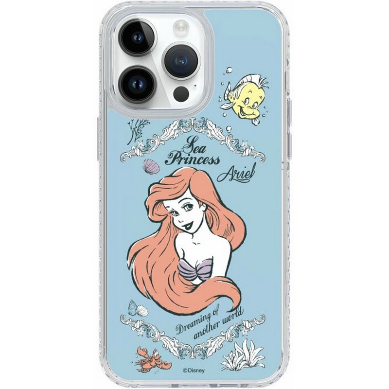 迪士尼公主愛麗兒 iPhone 16 Samsung S25氣墊/標準/鏡面手機殼 - 手機殼/手機套 - 塑膠 多色