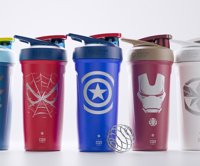 Blender Bottle Marvel Avengers Strada 24 oz Insulated Stainless