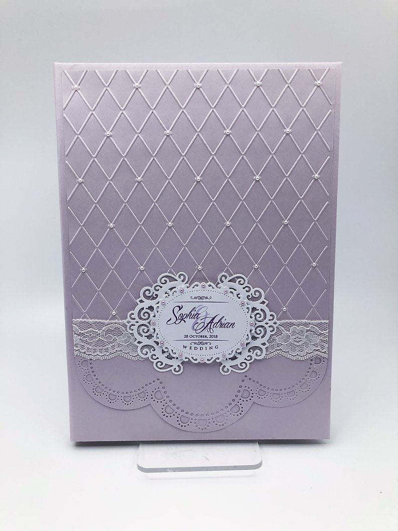 Western-style marriage certificate set•Customized customization• - ทะเบียนสมรส - กระดาษ 