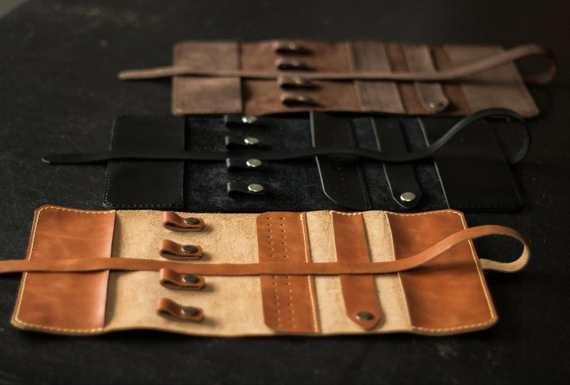 Leather jewelry organizer, jewelry holder, Jewellry case - 居家收納/收納盒/儲物盒 - 真皮 多色