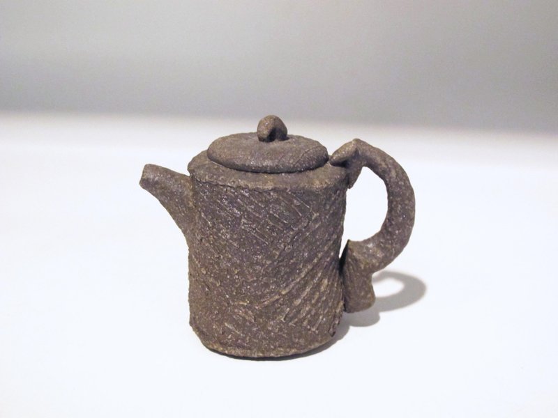 wood fired teapot - Teapots & Teacups - Pottery Brown