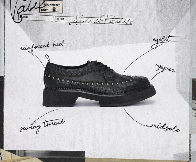 Black rivet outlet dress shoes