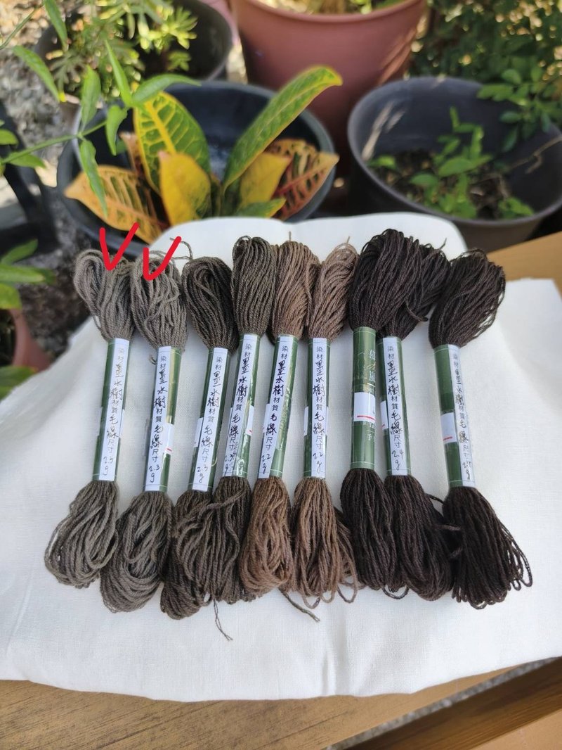 Ink Tree 3-Ply Wool Embroidery Thread (1) - เย็บปัก/ถักทอ/ใยขนแกะ - ขนแกะ 
