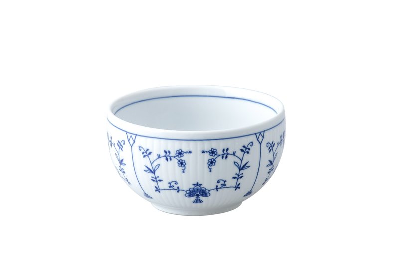 Kulunlov Castle Fresh Round Bowl-11CM / Newlyweds and Family Gifts / Christmas Gift Box - ถ้วยชาม - เครื่องลายคราม ขาว