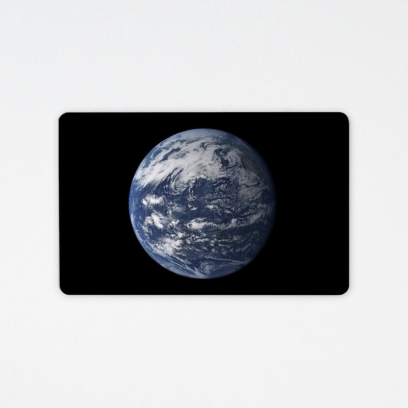 地球|チップトラベルカード - その他 - その他の素材 ブルー