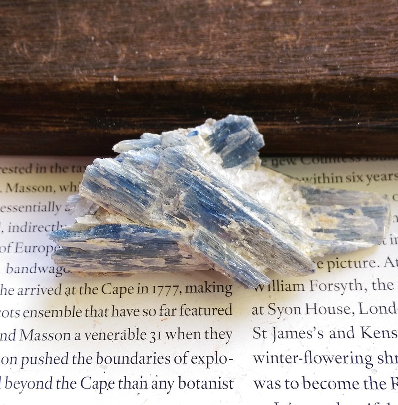 Kyanite 安徽產地 藍晶石 石英共生礦 天然礦石 原礦 - 擺飾/家飾品 - 其他材質 