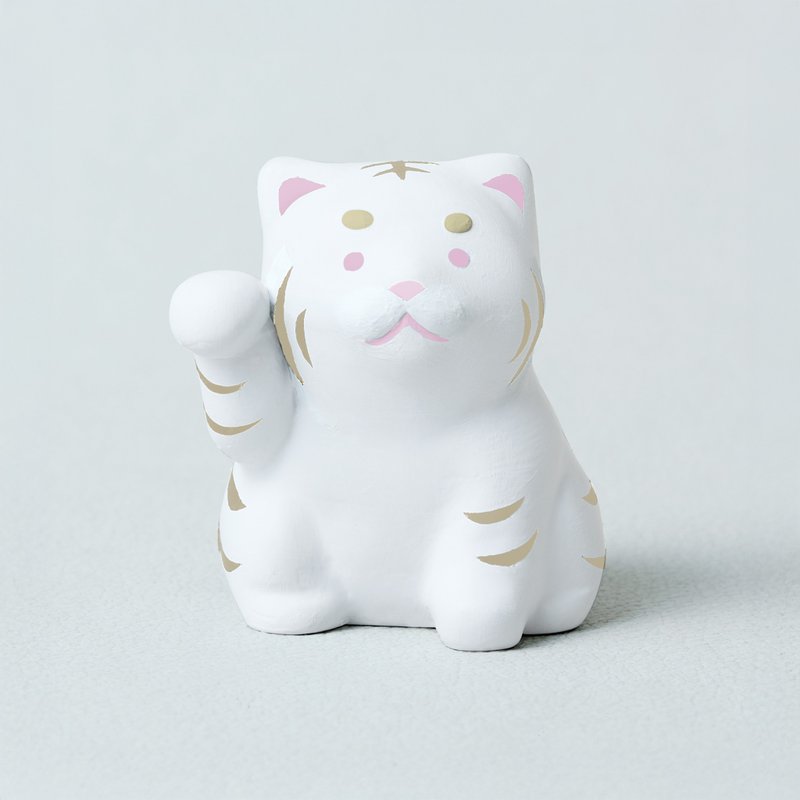 snow white tiger - スノーホワイトタイガー - 置物 - プラスチック ホワイト