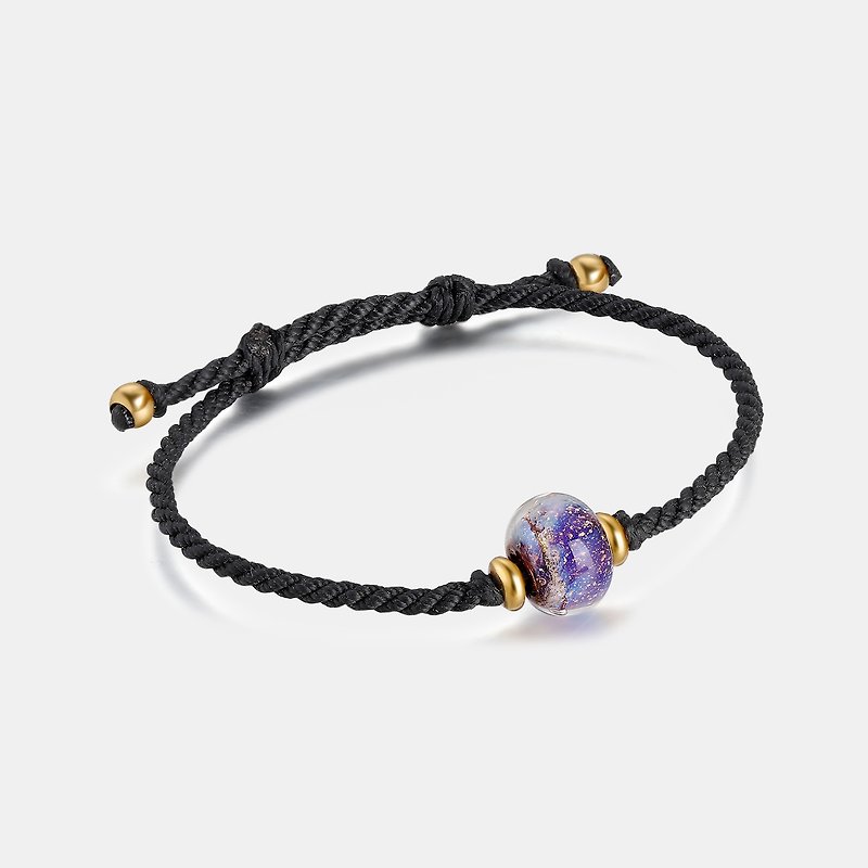 Memorial Bracelet - Simple design - Necklaces - Glass Blue