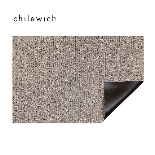 Chilewich Solid Shag 腳踏地墊46 × 71 cm-絲綢米白