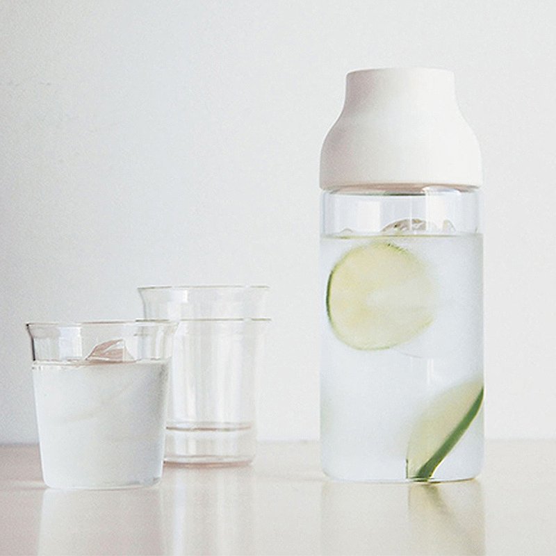 日本KINTO CAPSULE 膠囊水瓶 0.7L / 1L - 水壺/水瓶 - 玻璃 透明