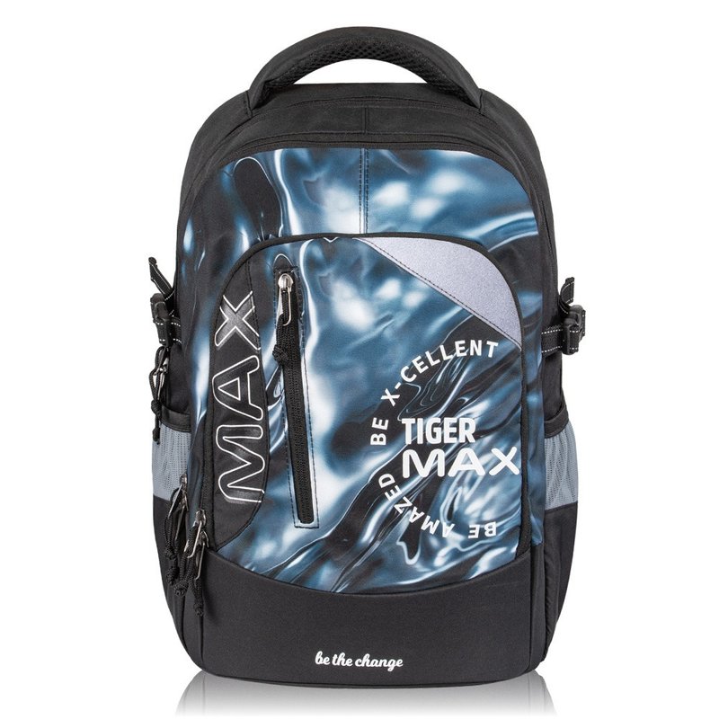 MAX 超輕量護脊書包 可摺疊版  Pro 2S-銀河星辰 筆電可 多隔層 - 後背包/背包/書包 - 防水材質 黑色