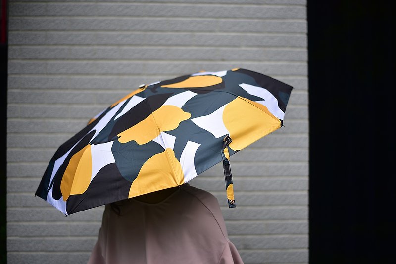 【シスターシャズセレクテッド】台湾限定トーテム99.99％アンチUVフォールディングアンブレラ-サマーライム（ハンドオープン） - 傘・雨具 - 金属 パープル
