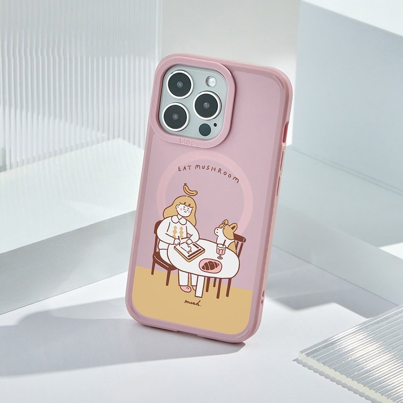 食菇accompany峽谷強悍MagSafe iPhone手機殼 - 手機殼/手機套 - 矽膠 多色
