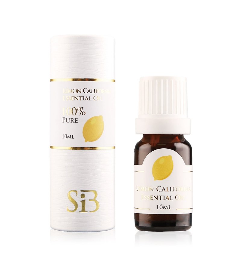 SiB Lemon Pure Essential Oil - Skincare & Massage Oils - Essential Oils White