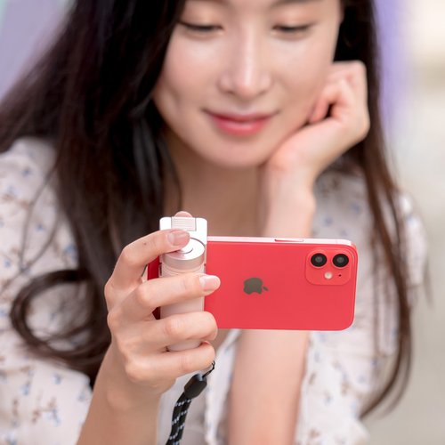 Just Mobile 【ShutterGrip 2 | 掌握街拍】翻轉藍芽握把-粉沙色 手機自拍神器