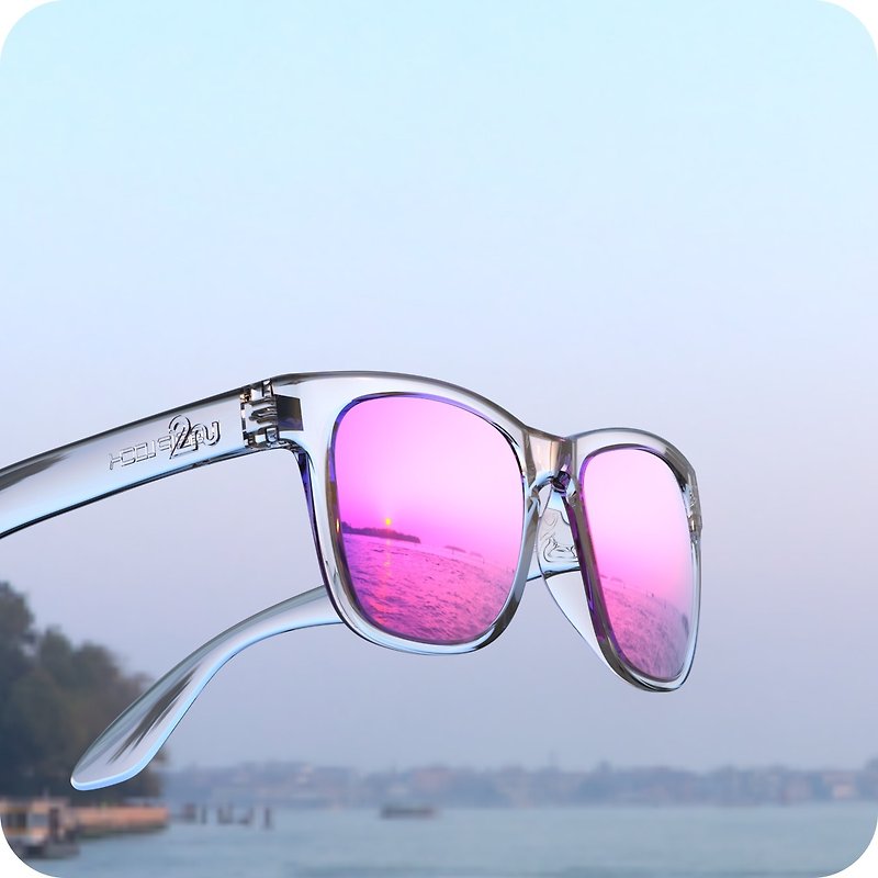 Fancy Performance Sunglasses - แว่นกันแดด - พลาสติก สีม่วง