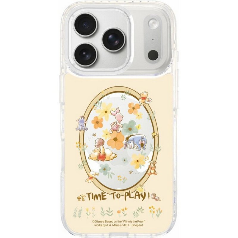 迪士尼 維尼熊家族 iPhone17 Pro Max透明/磁吸磁換式手機殻 - 手機殼/手機套 - 塑膠 多色