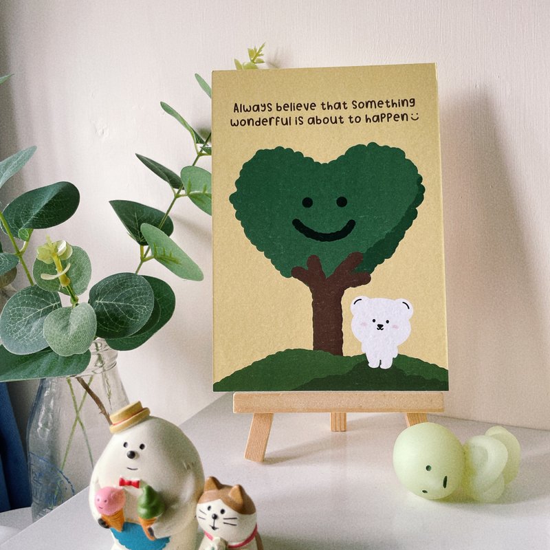 #70 _smallthings illustration postcard (love tree) - Cards & Postcards - Paper Green