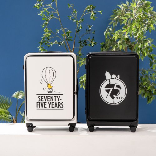 TLCSTORE 卡若特品牌館 預購【Snoopy史努比】28吋可擴充上掀前開式行李箱 旅行箱 拉桿箱