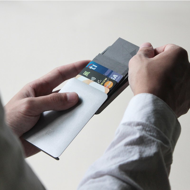 Zenlet AL RFID blocking wallet - Wallets - Aluminum Alloy Multicolor