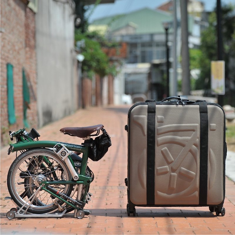 2023改版 Brompton專用攜車箱B02(背面增加置物袋)－MIT - 行李箱 / 旅行喼 - 尼龍 