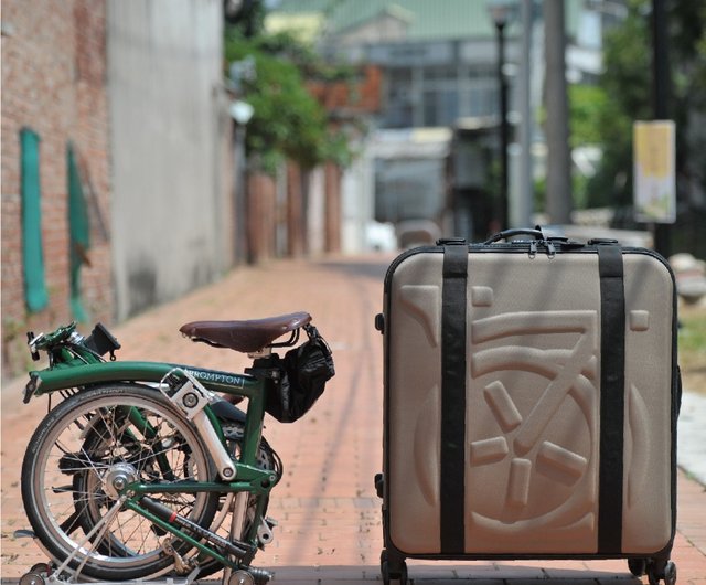 2023年式 ブロンプトン専用キャリングボックス B02（背面に収納バッグ