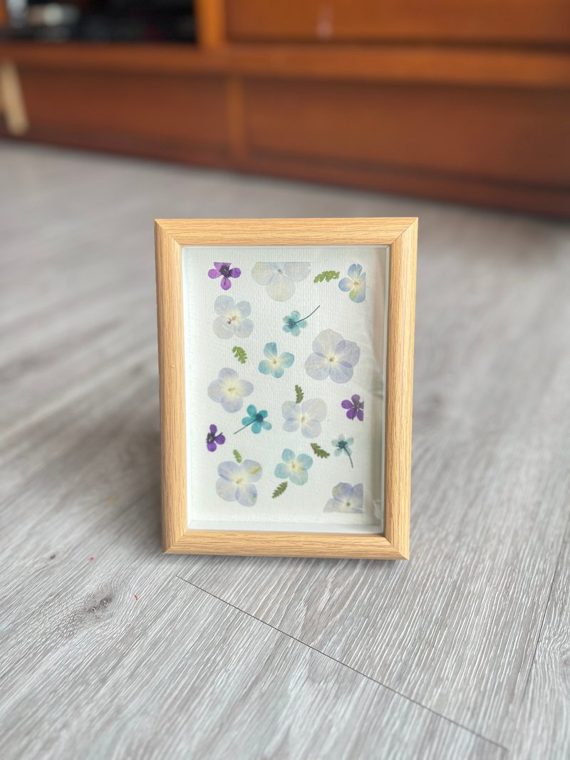 Spot-photo frame embossed painting real flower painting graduation gift - Items for Display - Plants & Flowers 