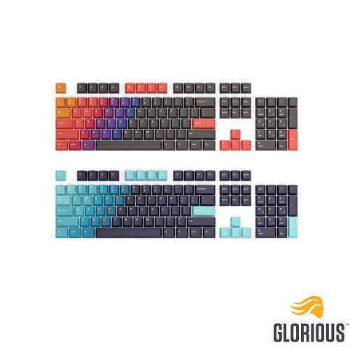 Glorious GPBT Celestial Fire Keycap Set 114 Keys English - Shop