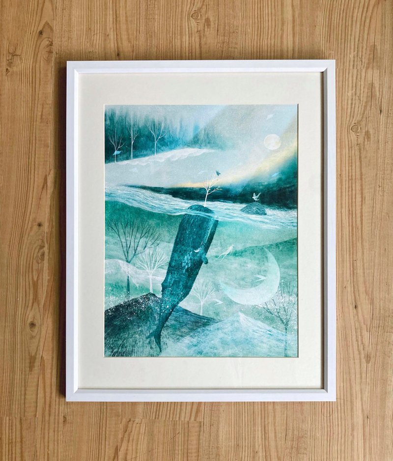【客製化禮物】 畫出你的內心風景 \ 含裱框 - 海報/掛畫/掛布 - 紙 