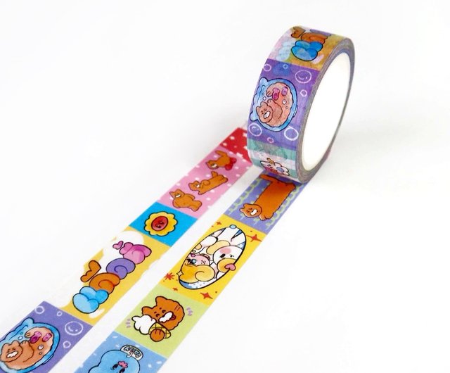 【新品・限定マスキングテープ】⑨38セット(42本)+ミニマステおまけ 童話の宝石イソップきらぴかマスキングテープセット[10個入り