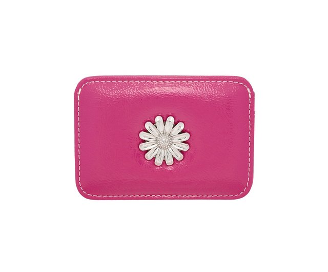 ☆LEMASQUE☆ Daisy Slim Mini Transportation Card Wallet Fuch Daisy Slim Mini Transportation Card Wallet fuchsia pink