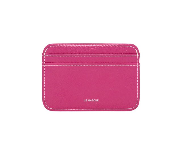 ☆LEMASQUE☆ Daisy Slim Mini Transportation Card Wallet Fuch Daisy Slim Mini Transportation Card Wallet fuchsia pink