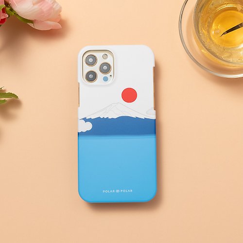 POLAR POLAR iPhone / Samsung 夏の富士山 半包硬殼 手機殼【客製】