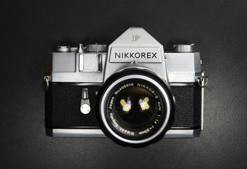 Nikon NIKKOREX F 50mm f1.4 large aperture manual focus metal mechanical machine - Cameras - Other Metals 