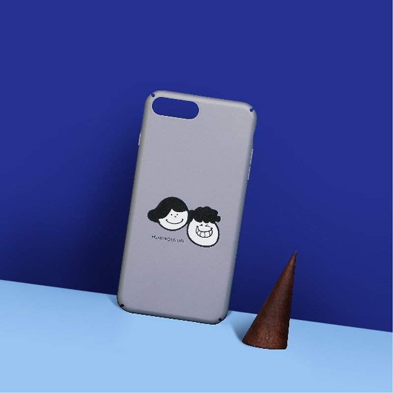 iPhone系列【超幽默人生系列】手機殼 /保護套 - 手機殼/手機套 - 塑膠 灰色
