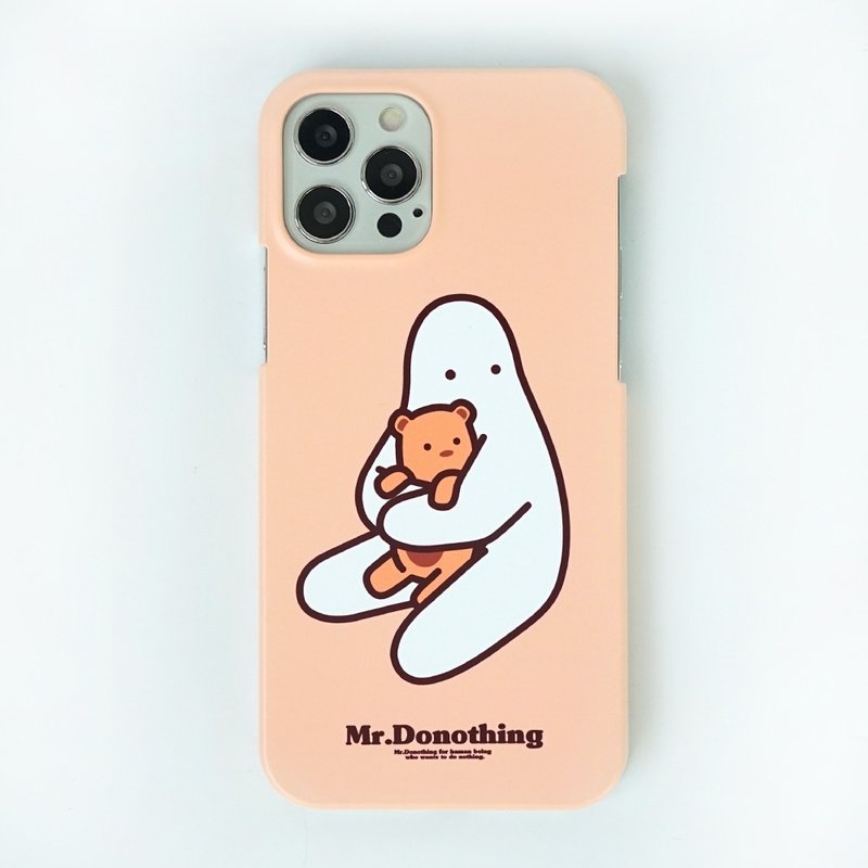 Mr. Donothing iphone case 12 teddy bear - Phone Cases - Plastic Orange