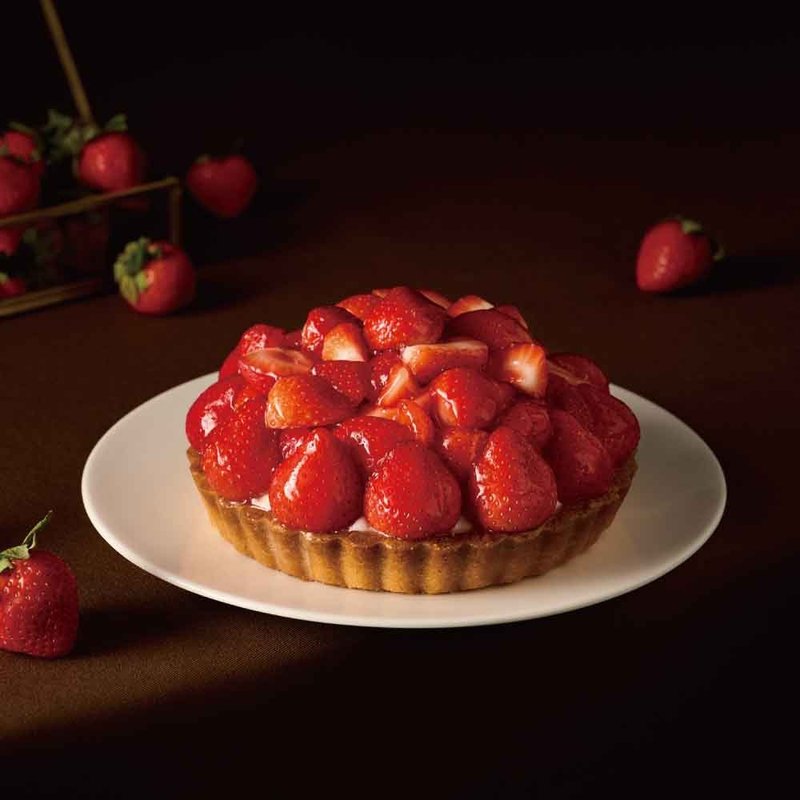 [1% bakery limited to self-pickup] Strawberry Hill Tower - เค้กและของหวาน - อาหารสด สึชมพู