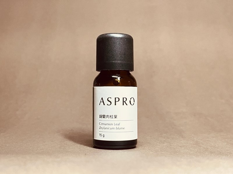 ASPRO Organic Ceylon Cinnamon Leaf Essential Oil 15 g - Fragrances - Essential Oils 