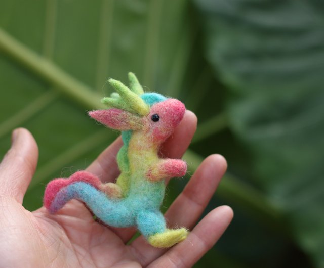 【財運・商売繁盛・開運】ピンクオパールロングイ大②️ベビードラゴン