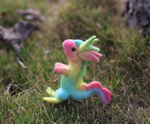 【財運・商売繁盛・開運】ピンクオパールロングイ大②️ベビードラゴン