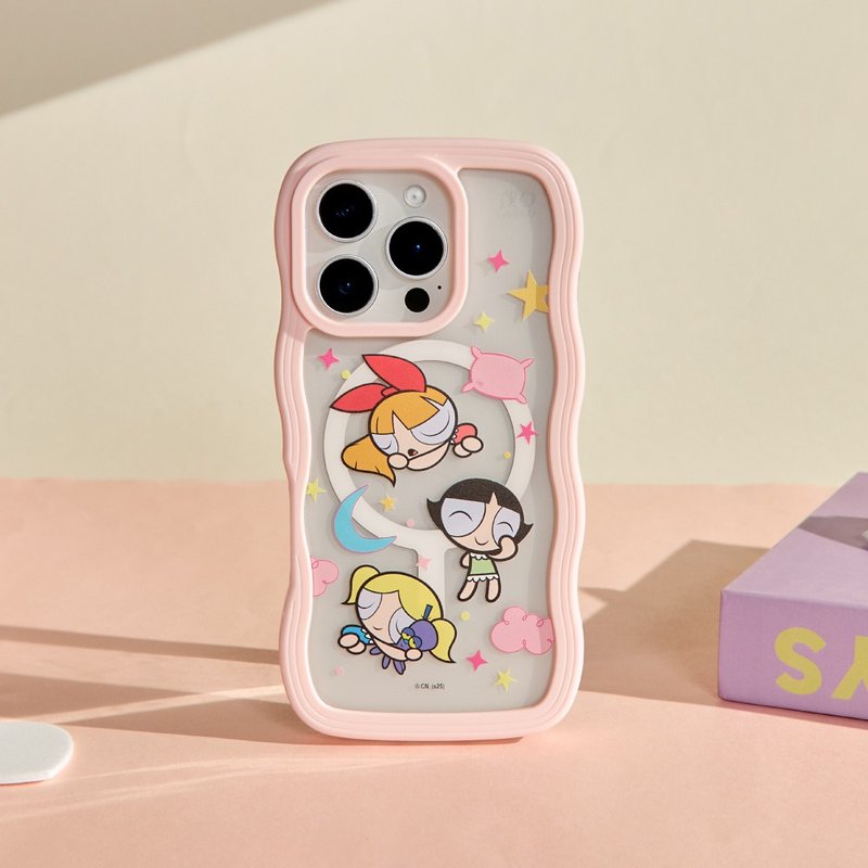 飛天小女警甜美睡夢雲朵波波MagSafe iPhone手機殼 - 手機殼/手機套 - 塑膠 多色