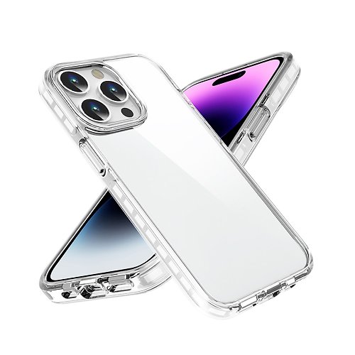VOYAGE-CASE SHOP VOYAGE 超軍規防摔保護殼-Pure Clear 純淨-iPhone 15 Pro(6.1)