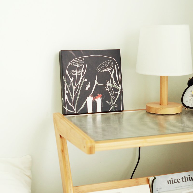 交換ギフト オリジナルアート作品｜フレームなし絵画｜インテリア装飾｜クリスマスプレゼント【金魚】 - ポスター・絵 - その他の素材 ホワイト