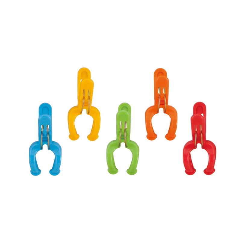 CB Japan Kogure Rainbow Series Clothespins Set of 5 - Hangers & Hooks - Other Materials 