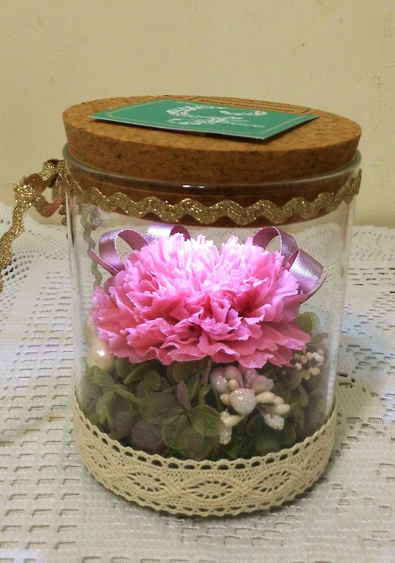 l You light up my life Carnation flower gift with light l No withered flowers. Stellar flowers. Everlasting flowers*gift*Mother’s Day*Thanks*Thank you - ตกแต่งต้นไม้ - พืช/ดอกไม้ 