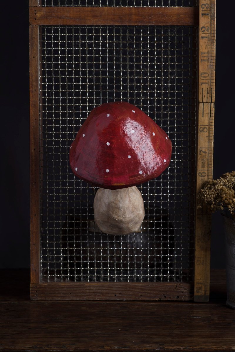 mushroom paper mache wall mount - Wall Décor - Paper Red