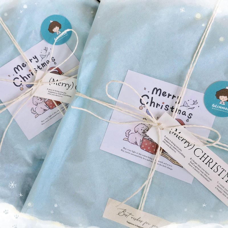 | 微光 Zoo | 聖誕限定_自森林套組 - 卡片/明信片 - 塑膠 卡其色