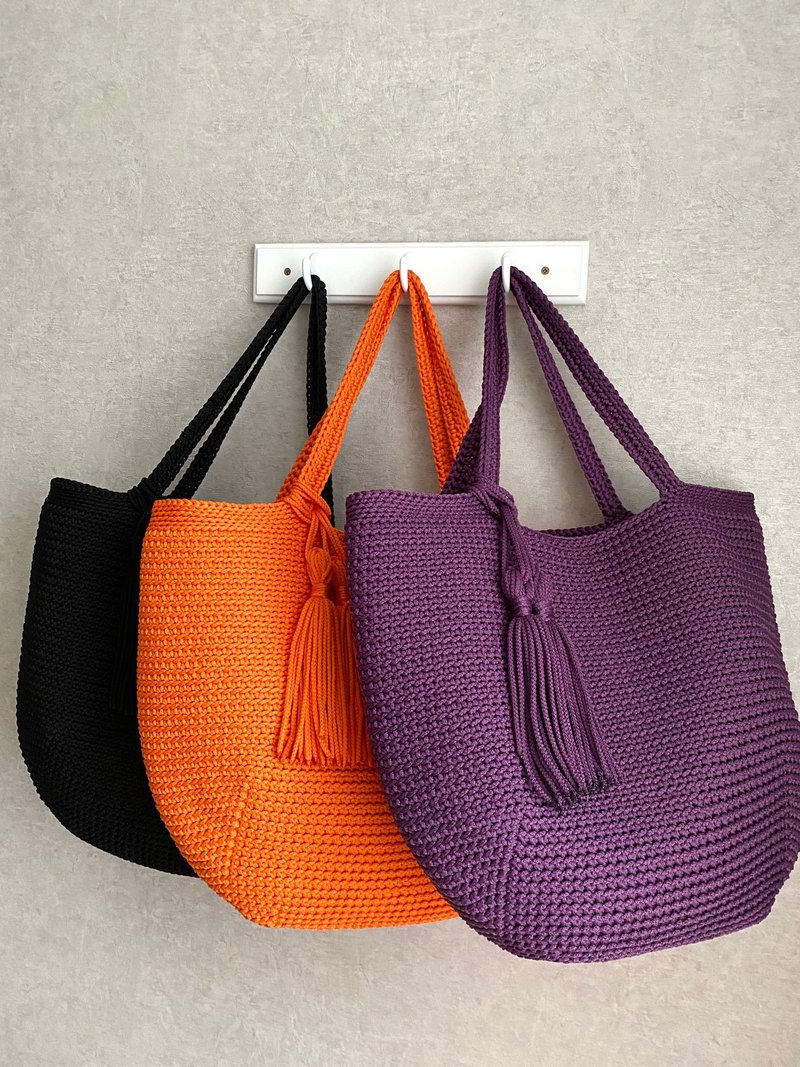 PDF PATTERN Crochet LUNARBAG Pattern, Crochet Tote Bag Pattern, DIY Bag - 手工藝教學/工具書 - 其他材質 